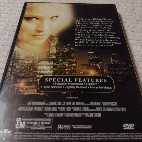 Calendar Girl Murders DVD Movie - Picture 3 of 3